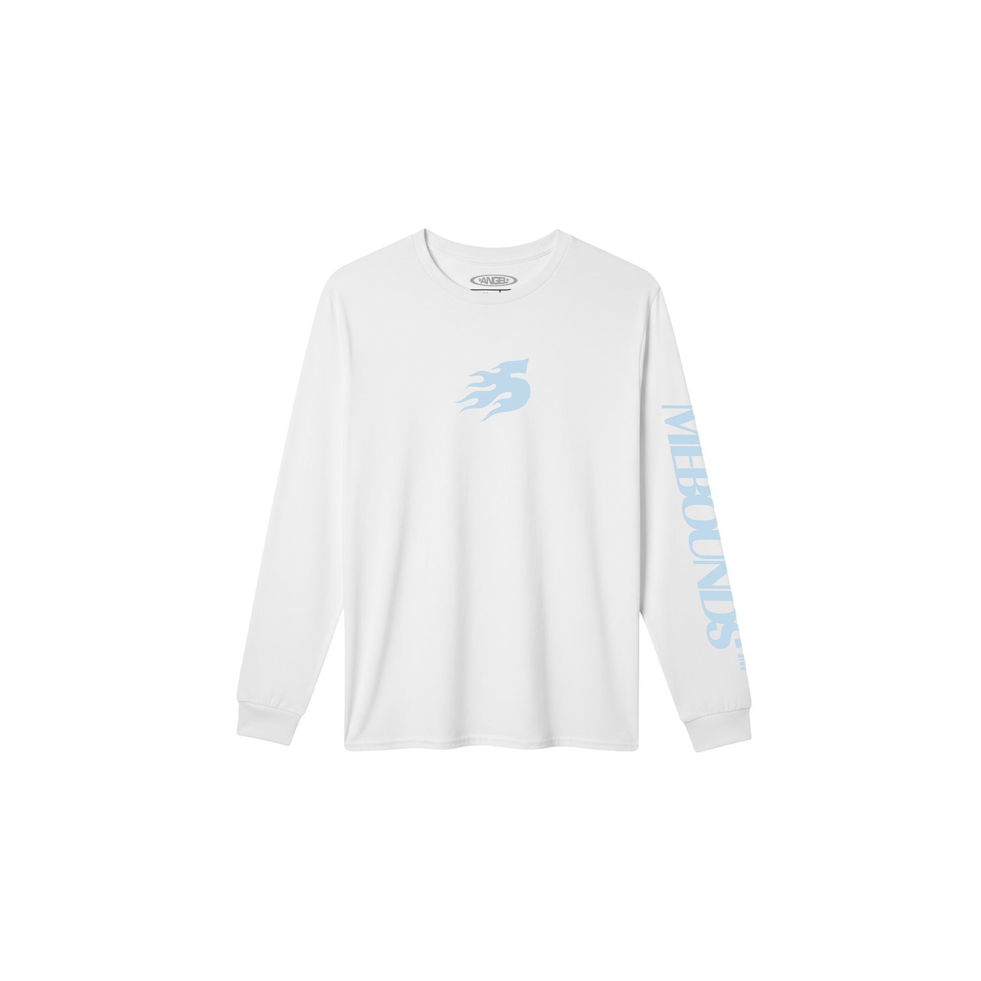 Mebounds Long Sleeve White